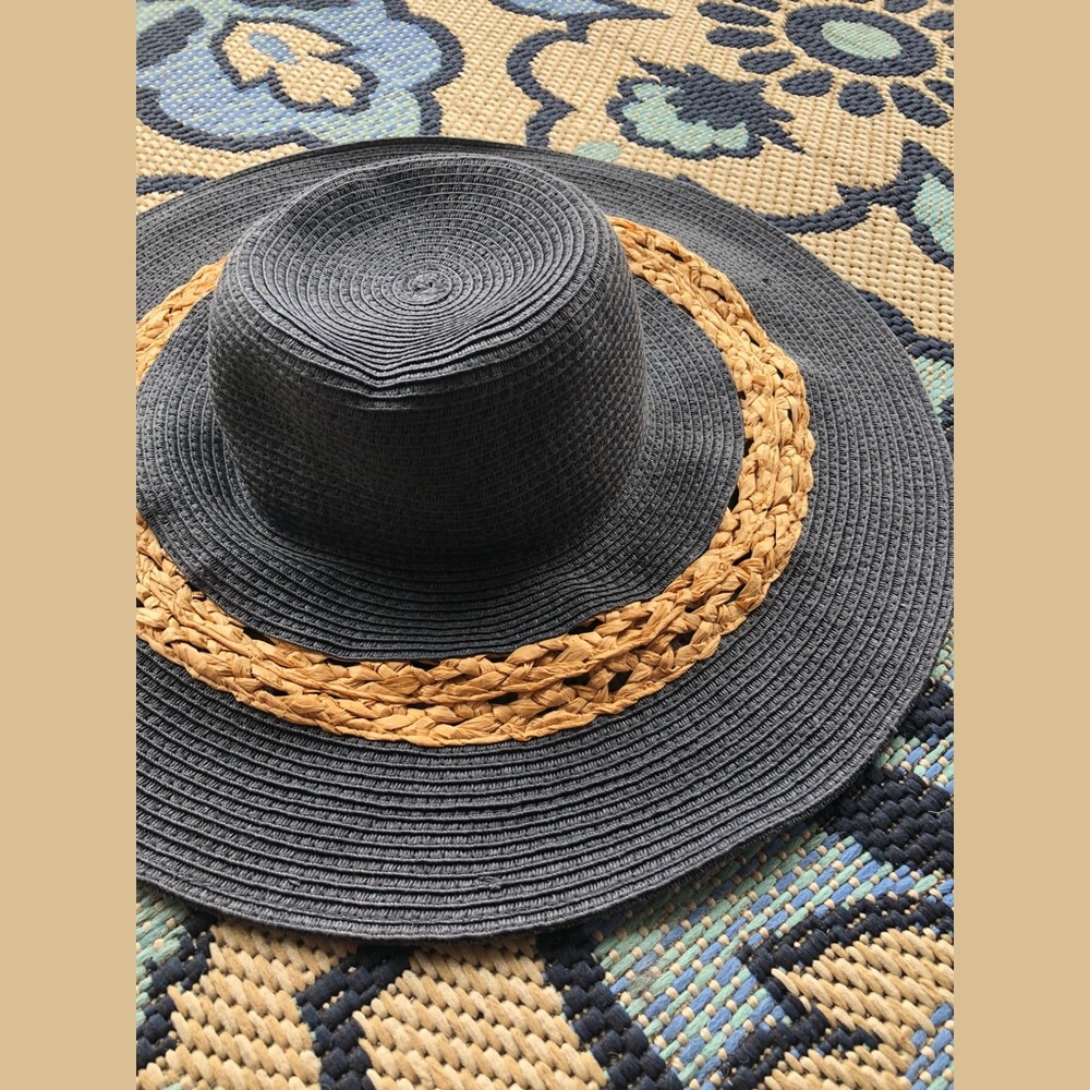 Oversized Navy Sun Hat